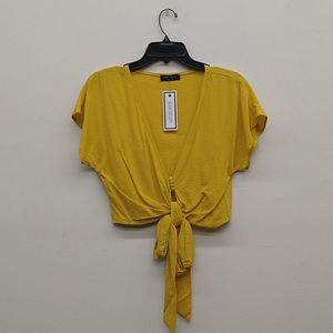 Eden Society Yellow Short Sleeve Tee